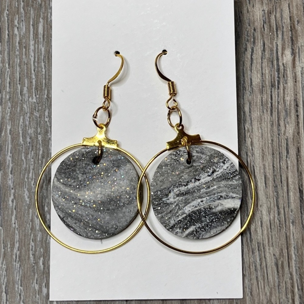 Infinity Hoop Artesian Handcrafted Earrings